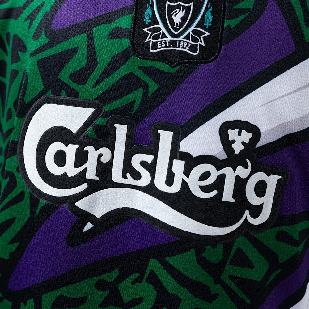 Liverpool Jersey 1995-96 Goalkeeper Retro Football Kit Long Sleeves