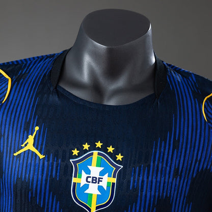 Player Version Brazil Away Jersey 2026 World Cup Long Sleeves Football Kit Soccer Shirt