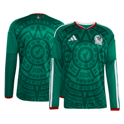 Mens Mexico World Cup Home Long Sleeve Jersey 2026