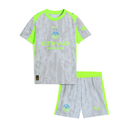 Kids Manchester City Third Kit 2025/26