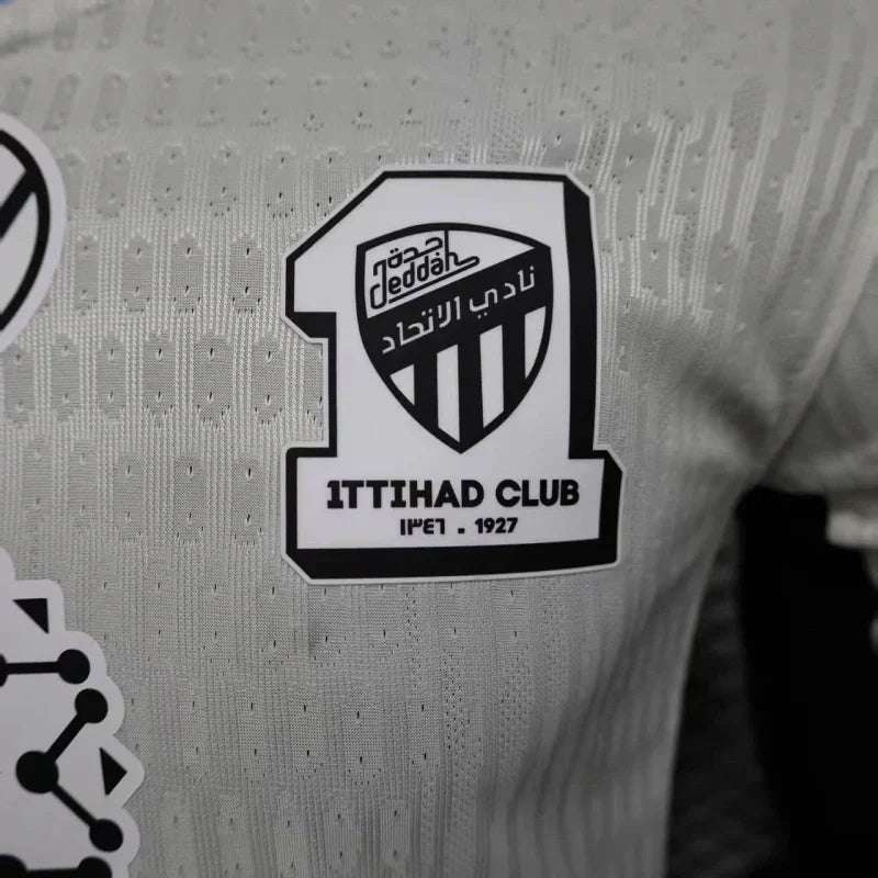 Player Version Al-Ittihad Jeddah Jersey 25/26 Away Football Kit Soccer Jersey