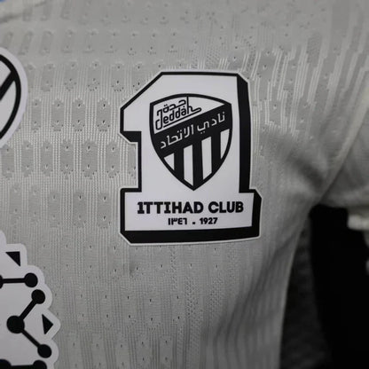 Player Version Al-Ittihad Jeddah Jersey 25/26 Away Football Kit Soccer Jersey