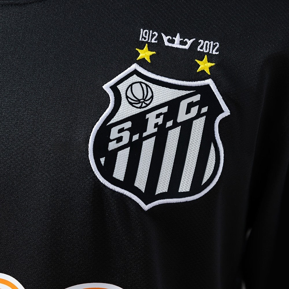 Santos Jersey 2012/13 Black Retro Football Kit