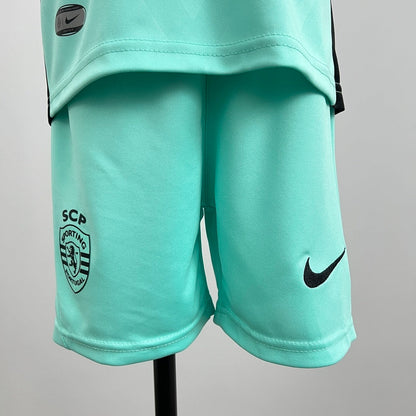 Kids Sporting CP Jersey 25/26 Third Football Kit Soccer Jersey