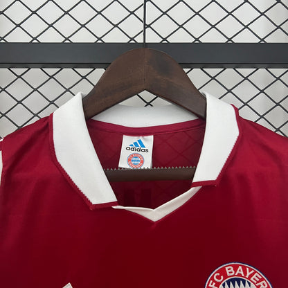 Retro Bayern Munich Jersey 2003-04 Home Football Kit Soccer Jersey