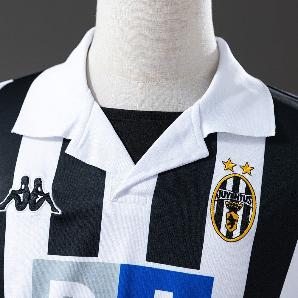 Juventus Jersey 1999-00 Home Retro Kit Long Sleeves