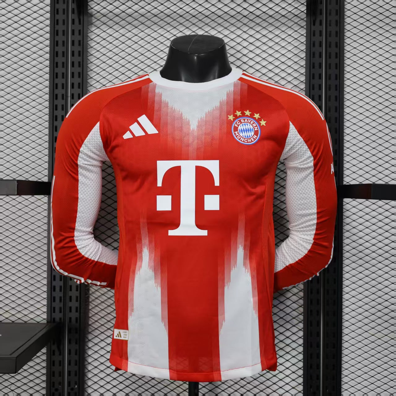 Player Version Bayern Munich Jersey 25/26 Home Long Sleeves Football Kit Soccer Jersey