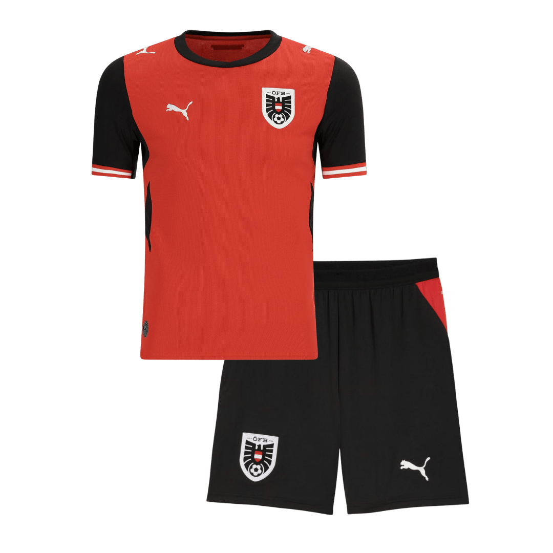 Kids Austria World Cup Home Kit 2026