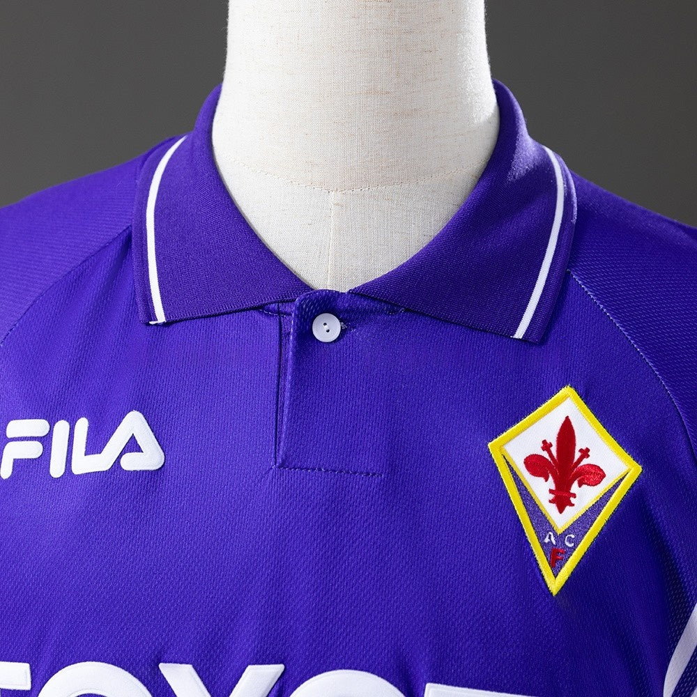 Fiorentina Jersey 1999-00 Home Retro Football Kit
