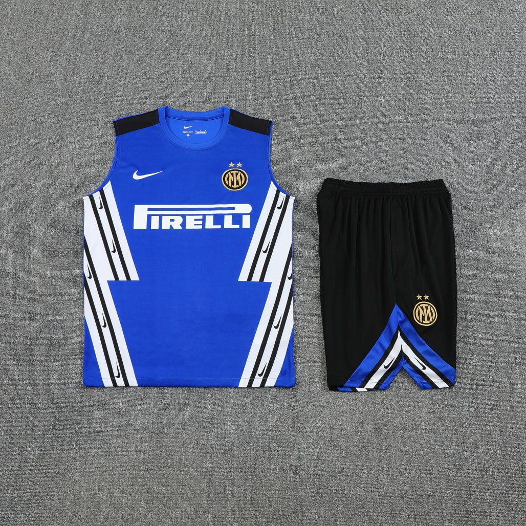 Inter Milan Vest Set Training Tracksuits 25/26 Football Kit Soccer Jersey