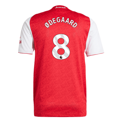 ØDEGAARD #8 Mens Arsenal Home Jersey 2025/26 - Player Version (Slim Fit)