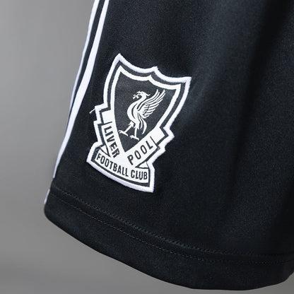 Liverpool Black Shorts 25/26 Football Kit Soccer Shorts