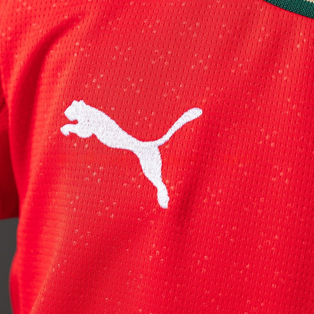 Kids Portugal Jersey 25/26 Home Football Kit