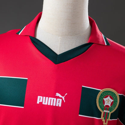 Morocco Jersey 1998 Third Retro Football Kit Long Sleeves