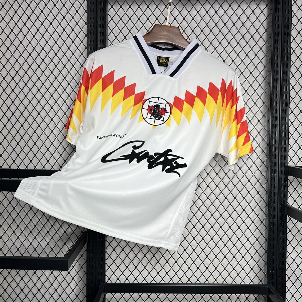 Retro Club America Jersey 1995 White Football Kit Soccer Jersey