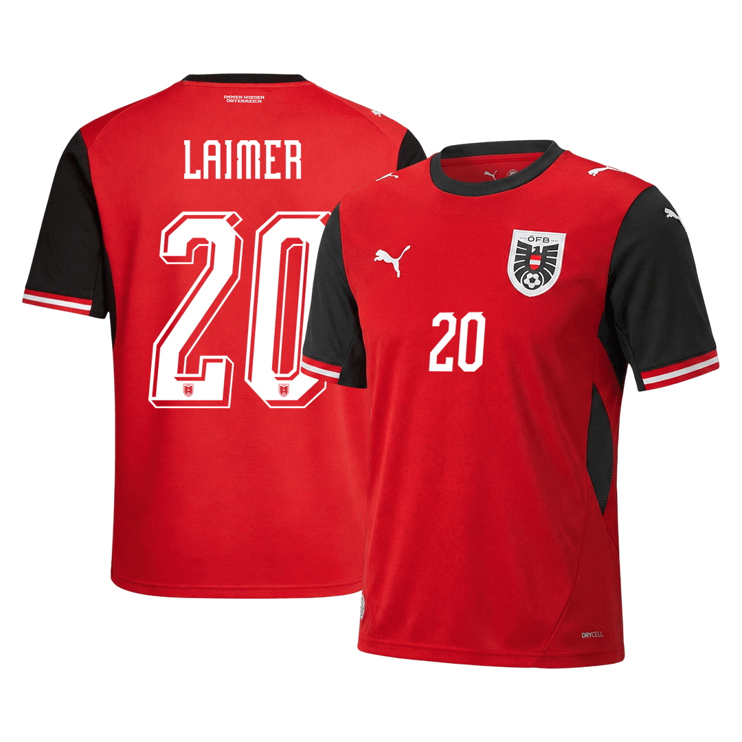 LAIMER #20 Mens Austria World Cup Home Jersey 2026