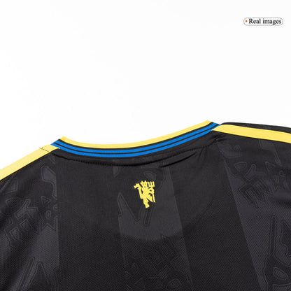Mens Manchester United Third Long Sleeve Jersey 2025/26
