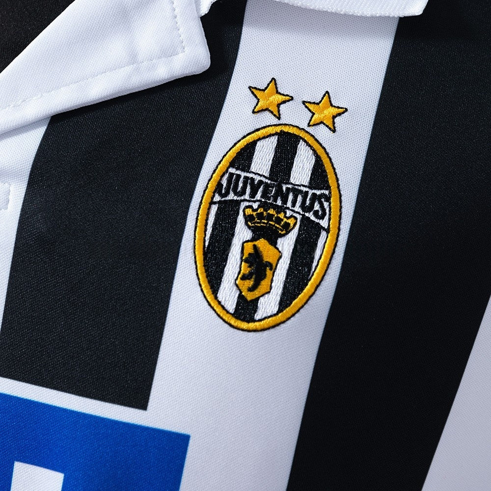 Juventus Jersey 1999-00 Home Retro Kit Long Sleeves