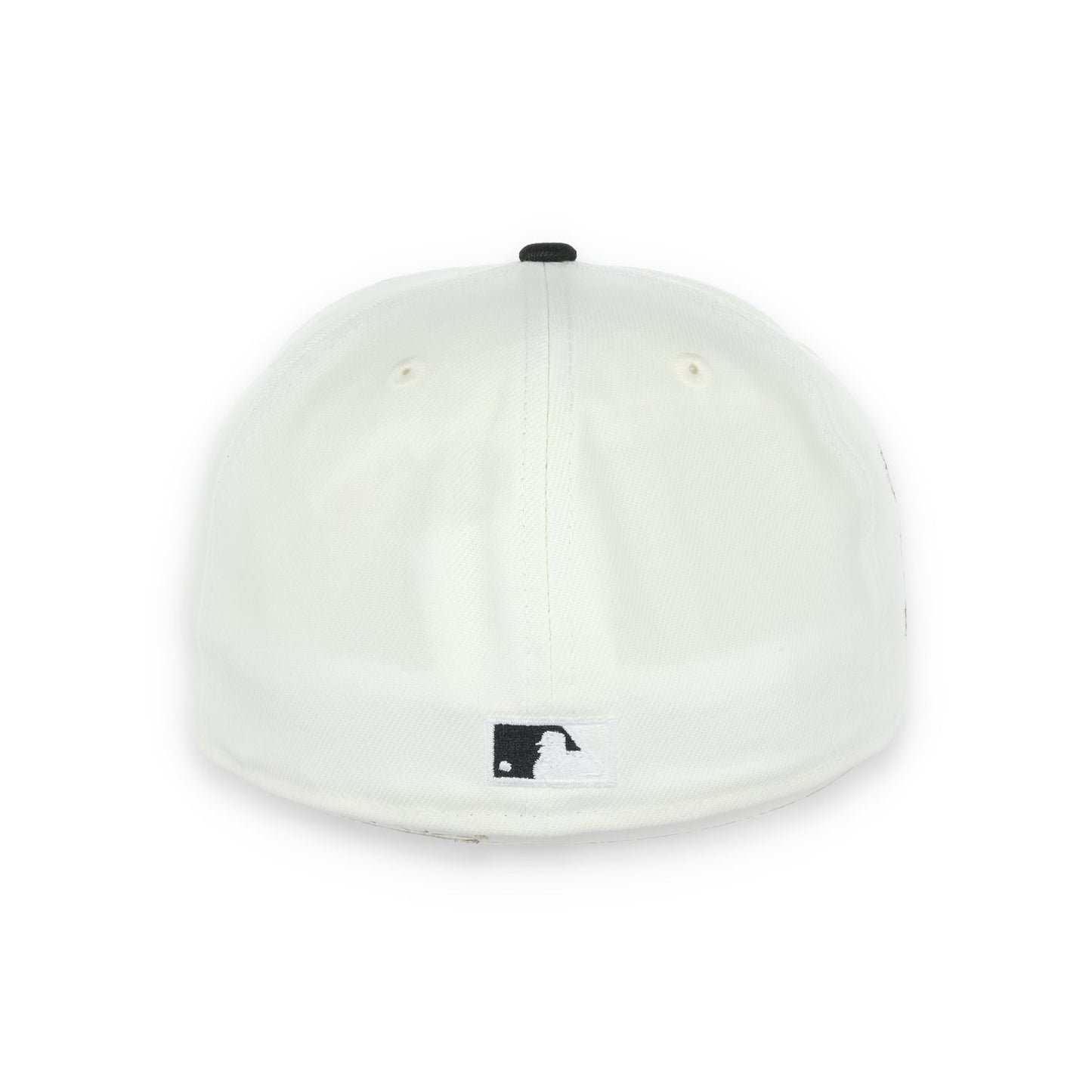 New Era San Francisco Giants 50th Anniversary Side Patch 59IFTY Fitted hat- Chrome/Black