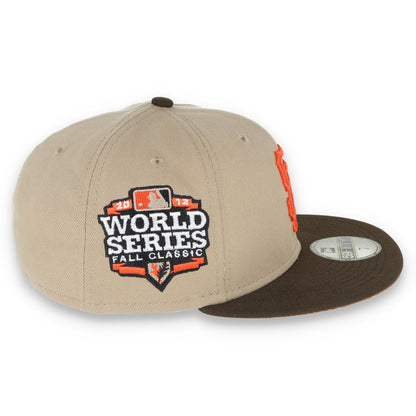 New Era San Francisco Giants 2012 World Series Fall Classic Side Patch 59FIFTY Fitted Khaki Hat