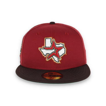 New Era Houston Astros 45th Anniversary Patch 59FIFTY-BURNT RED/BROWN