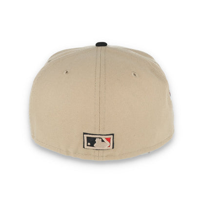 New Era Cincinnati Reds 2003 Inaugural Side Patch 59FIFTY Fitted Khaki Hat
