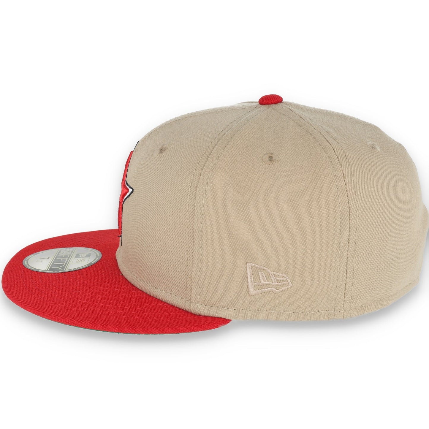 New Era Houston Astros 50th Anniversary Patch 59FIFTY Fitted Khaki Hat