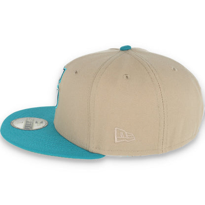 New Era Seattle Mariners 2001 All Star Game Patch 59FIFTY Fitted Khaki Hat
