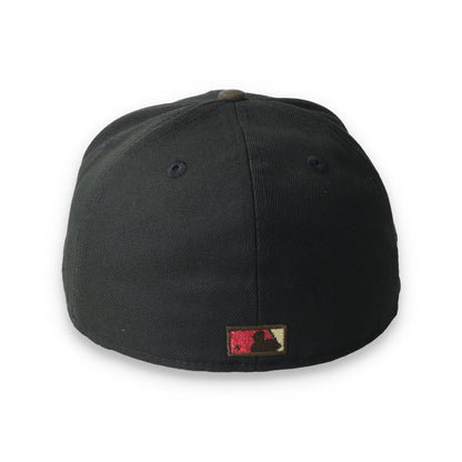 New Era Houston Astros 45th Anniversary Side Patch 59fifty Fitted Cap-Black