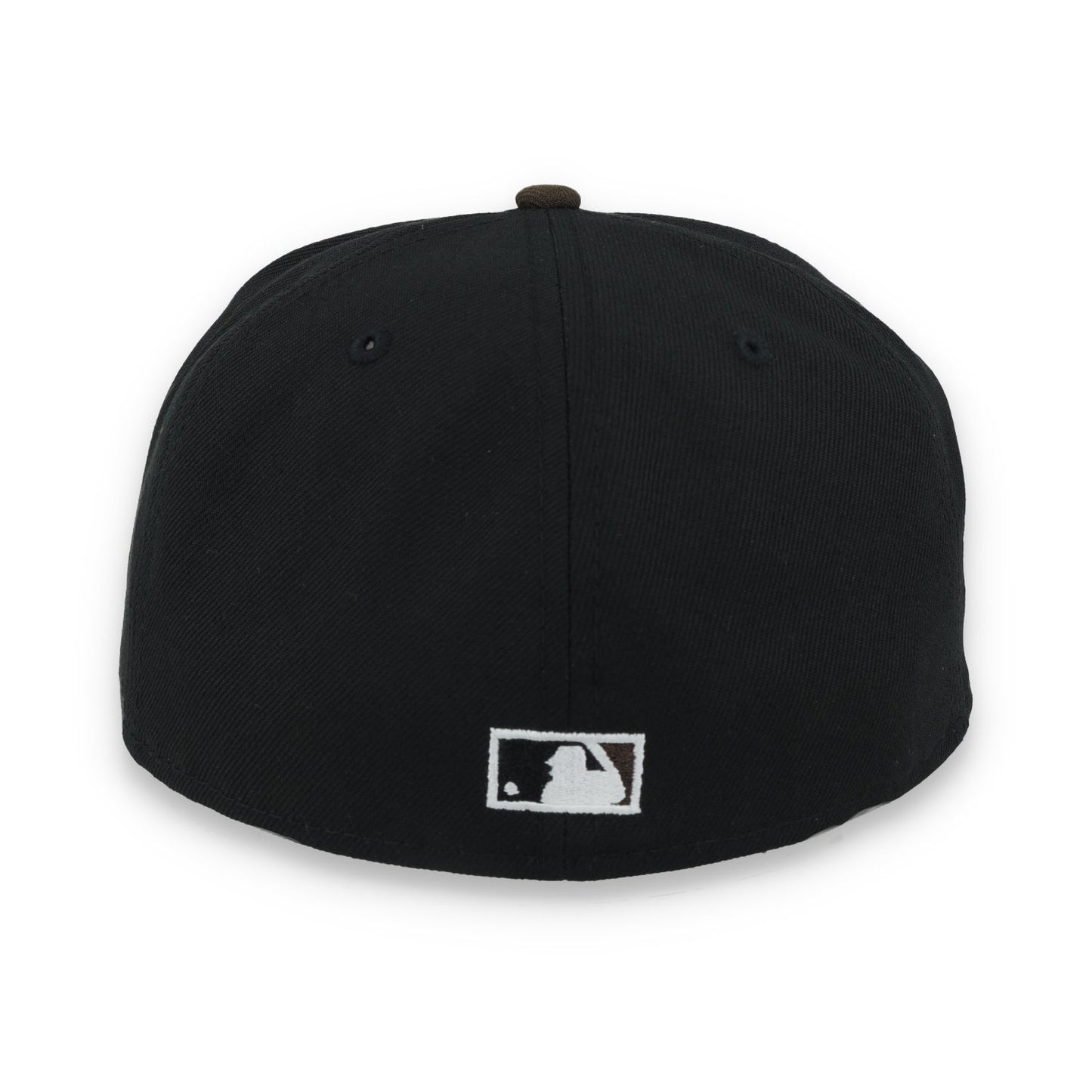 New Era San Francisco Giants 60th Anniversary Side Patch 59IFTY Fitted hat-Black/Brown