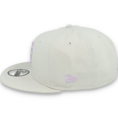 New Era San Francisco Giants Floral Side Patch 59FIFTY Fitted Hat-Stone/Lavender