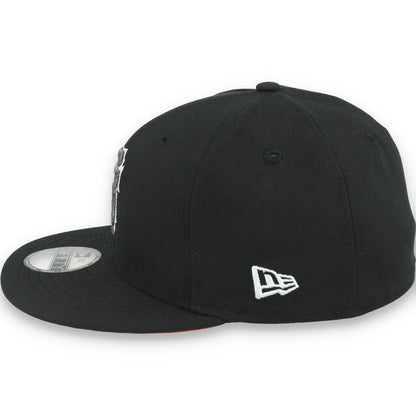 New Era San Francisco Giants 2012 World Series Side Patch 59FIFTY Fitted Hat-Metallic Grey/Black