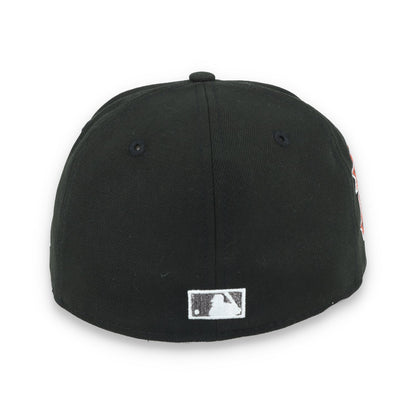 New Era San Francisco Giants 2012 World Series Side Patch 59FIFTY Fitted Hat-Metallic Grey/Black
