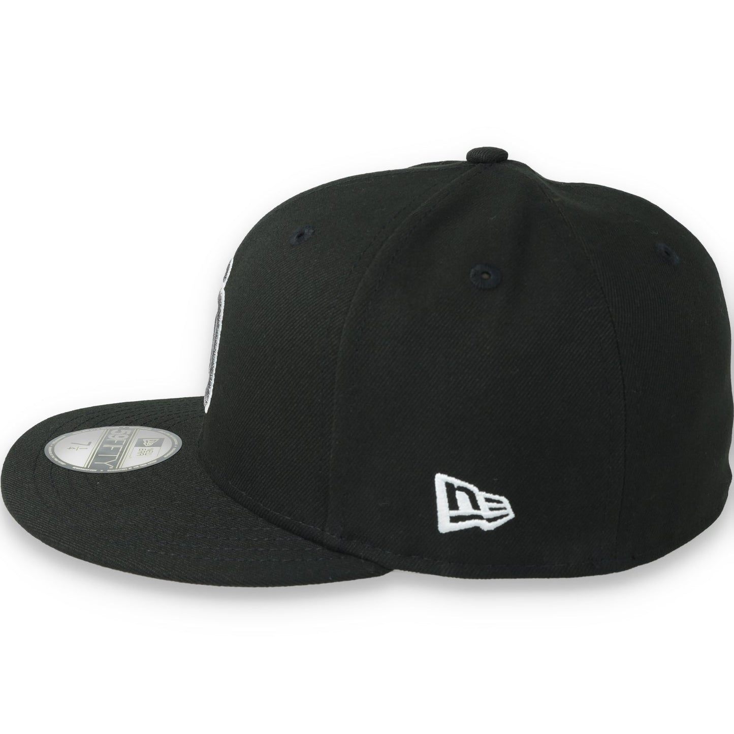 New Era San Diego Padres 25th Anniversary Side Patch 59FIFTY Fitted Hat-Metallic Grey/Black