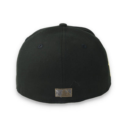 New Era San Diego Padres 25th Anniversary Side Patch 59FIFTY Fitted Hat-Metallic Grey/Black