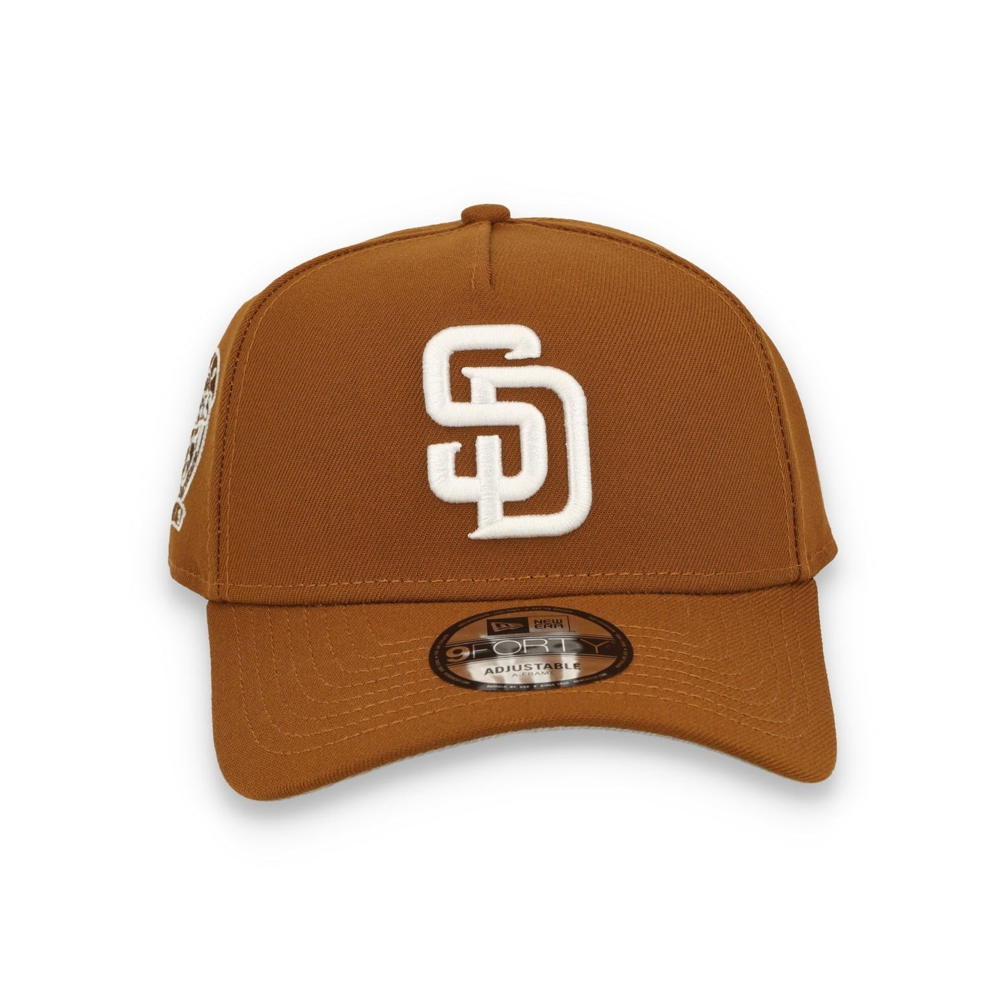 New Era San Diego Padres 25th Anniversary 9FORTY A-Frame Snapback Hat-Toasted Peanut