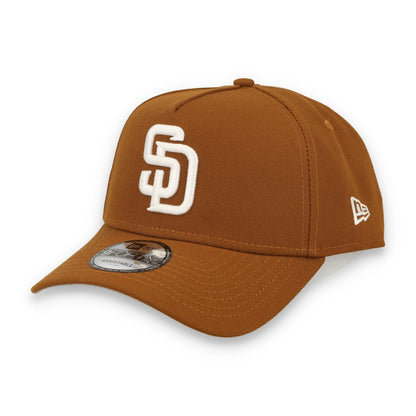 New Era San Diego Padres 25th Anniversary 9FORTY A-Frame Snapback Hat-Toasted Peanut