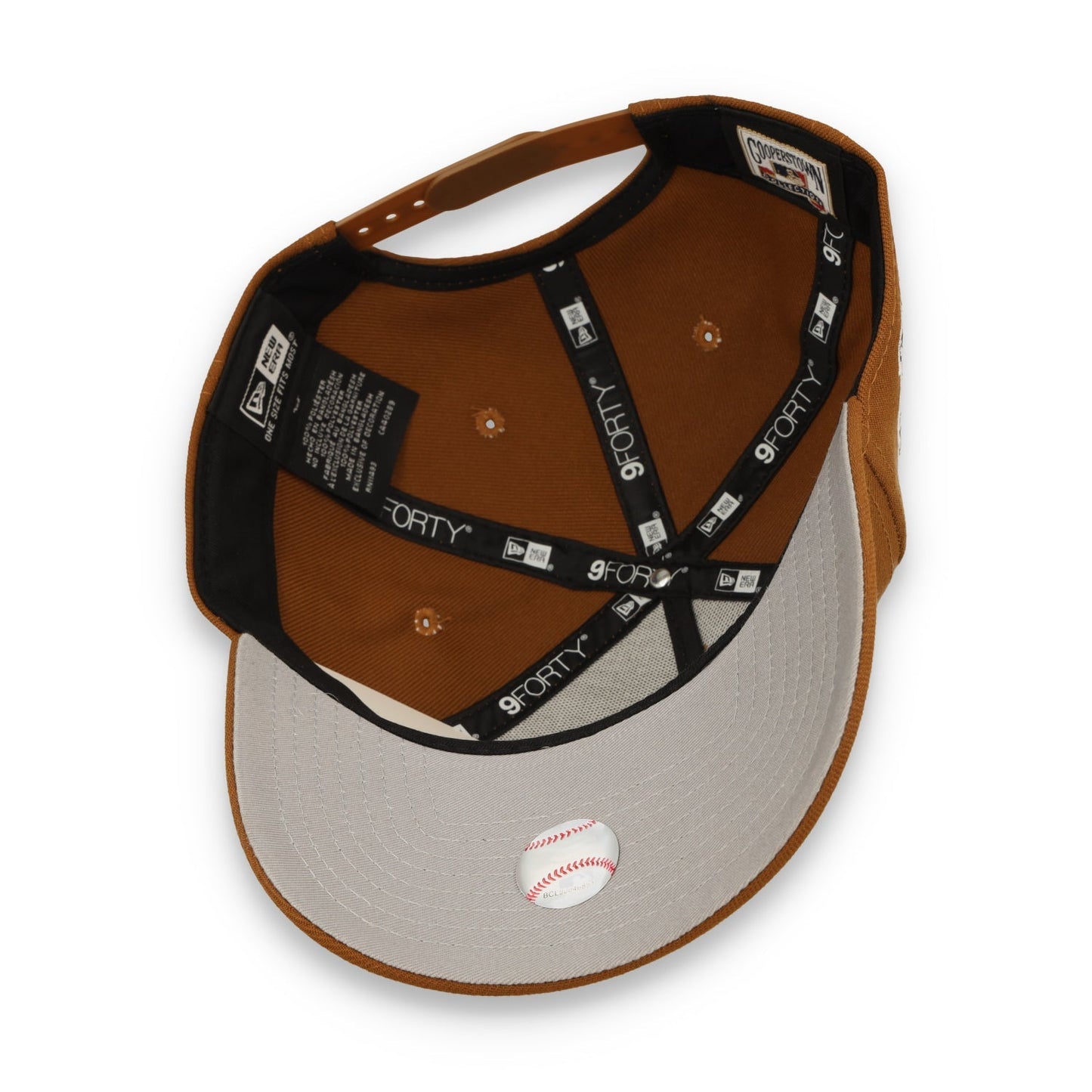 New Era San Diego Padres 25th Anniversary 9FORTY A-Frame Snapback Hat-Toasted Peanut