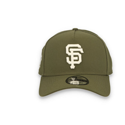New Era San Francisco Giants 2010 World Series 9FORTY A-Frame Snapback Hat-New Olive