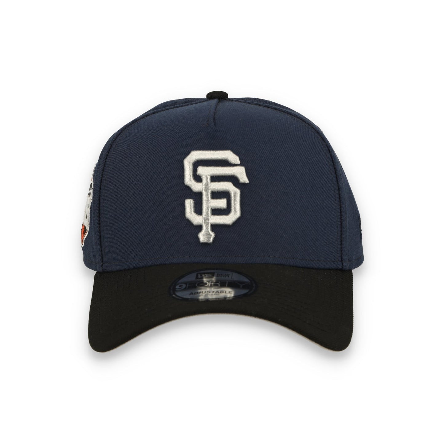 New Era San Francisco Giants 25th Anniversary  9FORTY A-Frame Snapback Hat-Oceanside Blue/Black