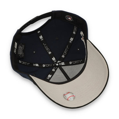 New Era San Francisco Giants 25th Anniversary  9FORTY A-Frame Snapback Hat-Oceanside Blue/Black