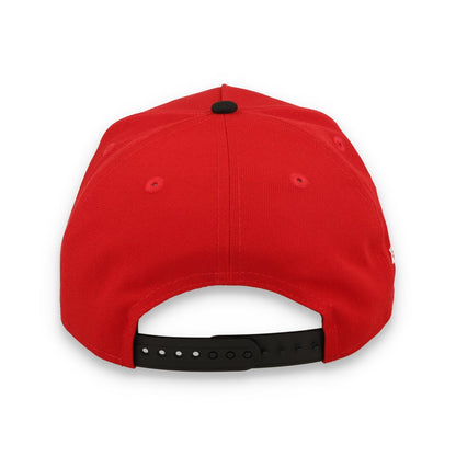 New Era San Francisco Giants 1989 Battle Of the Day 9FORTY A-Frame Snapback Hat-Scarlet/Black