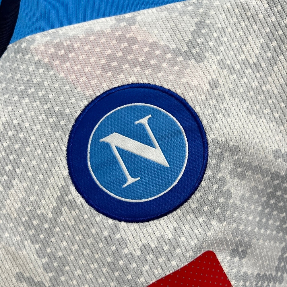 Retro Napoli Jersey 2019-20 White Football Kit Soccer Jersey