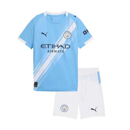 Kids Manchester City Home Kit 2025/26