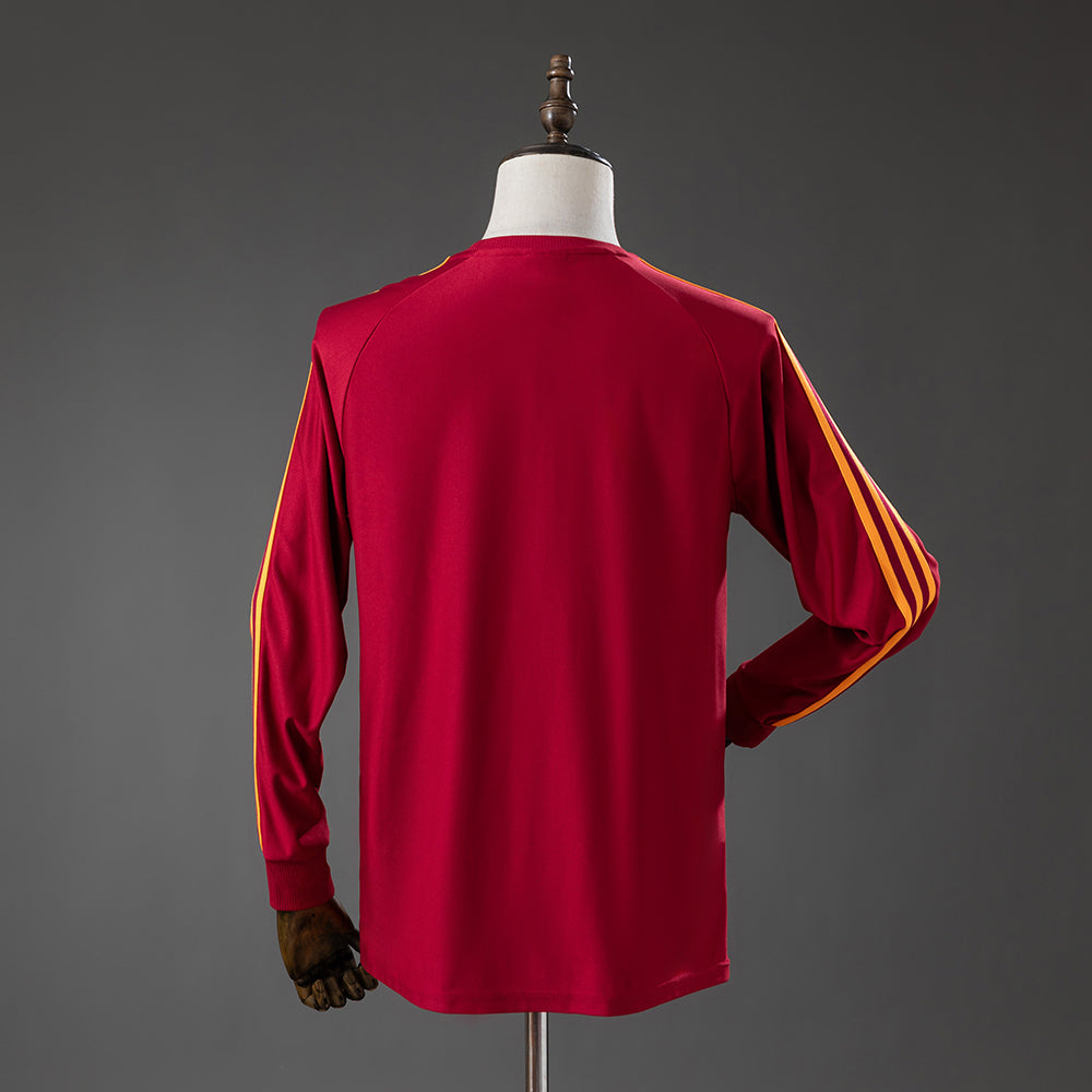 AS Roma Red Jersey 2026-2027 Long Sleeves Football Kit Soccer Shirt