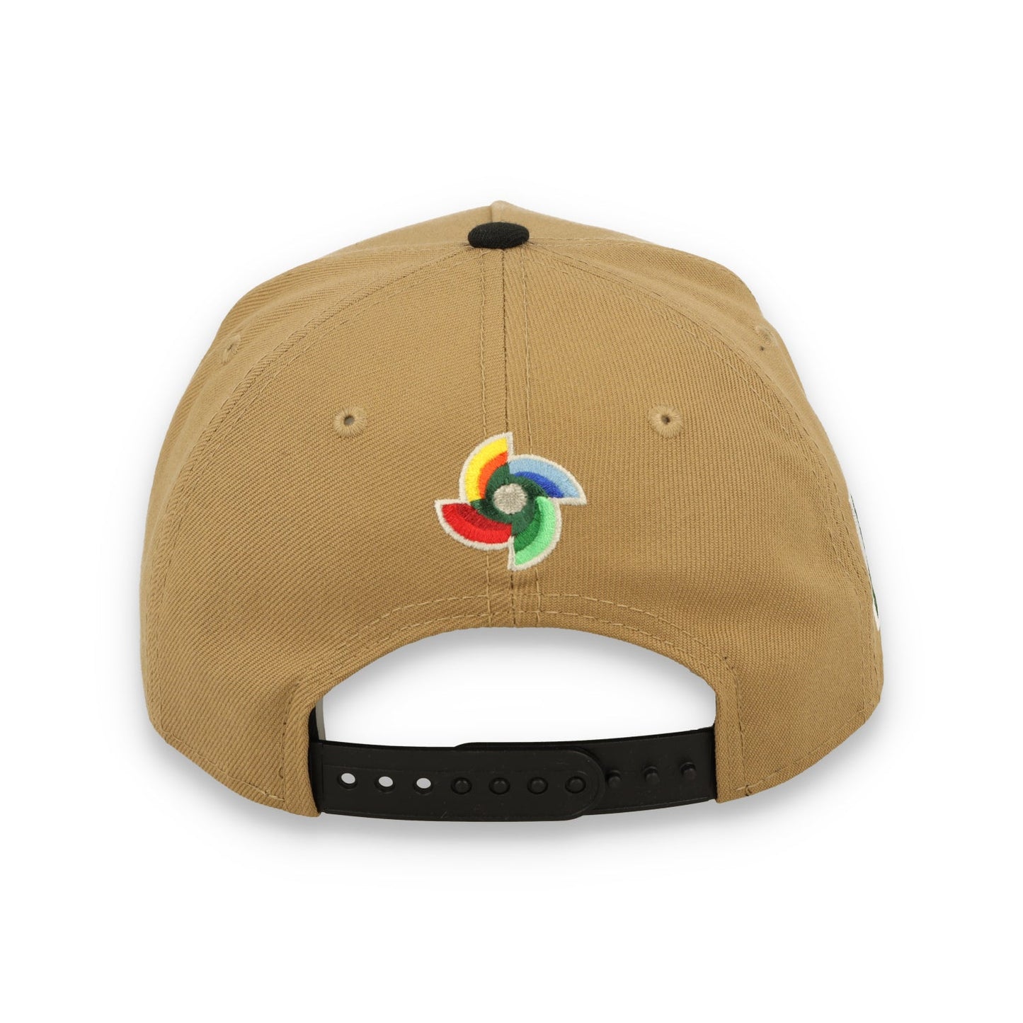 New Era Mexico WBC  9FORTY A-Frame Snapback Hat-Khaki/Black