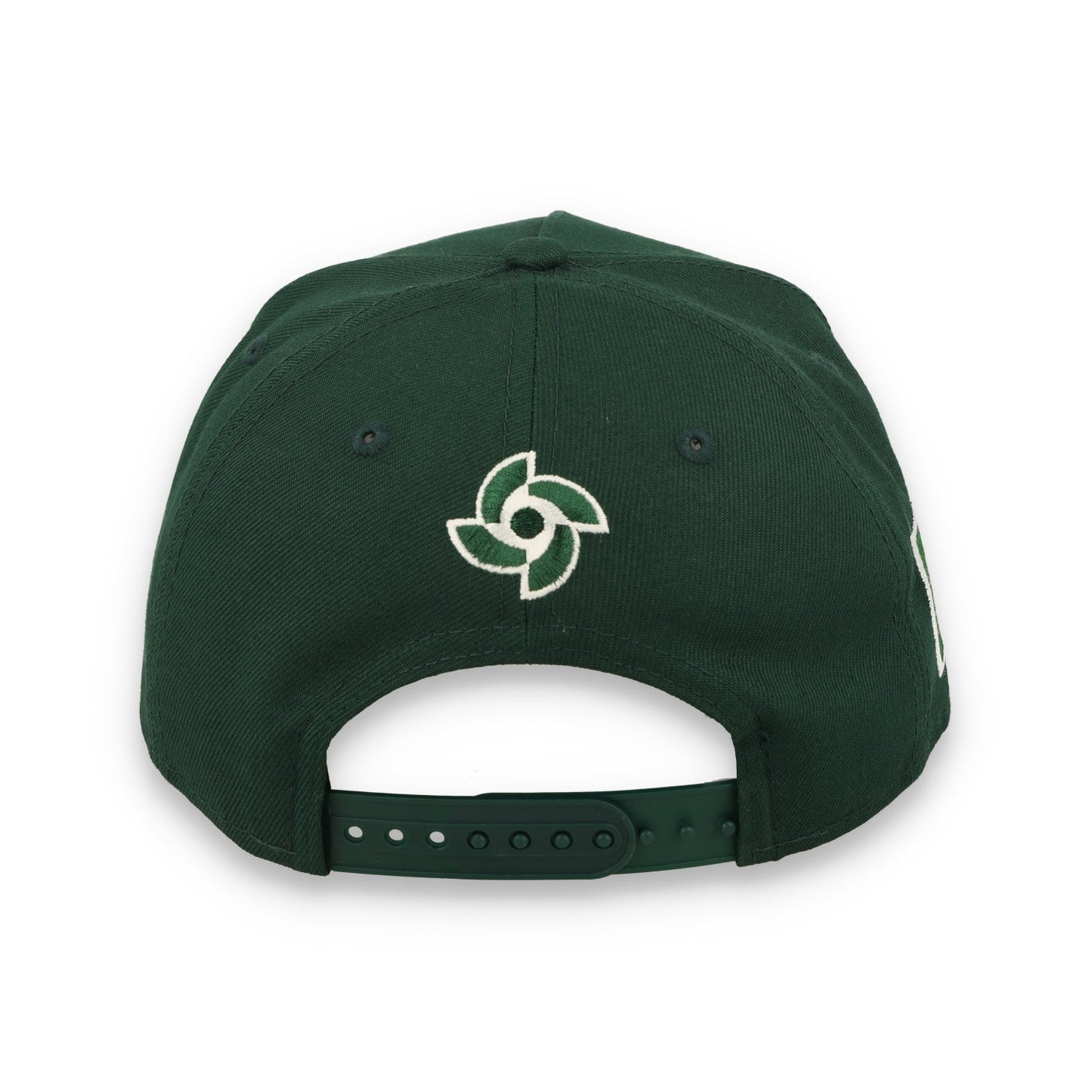New Era Mexico WBC  9FORTY A-Frame Snapback Hat-Dark Green