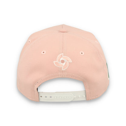 New Era Mexico WBC  9FORTY A-Frame Snapback Hat-Pink