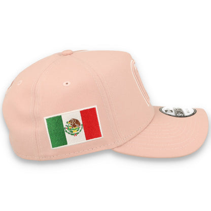 New Era Mexico WBC  9FORTY A-Frame Snapback Hat-Pink