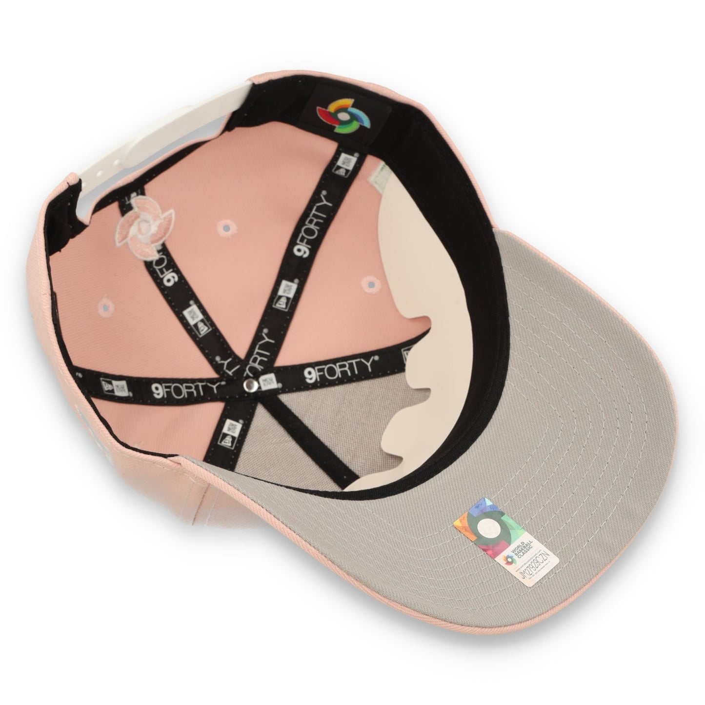 New Era Mexico WBC  9FORTY A-Frame Snapback Hat-Pink